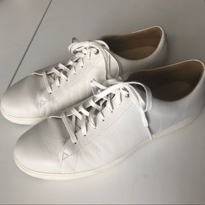 Cole haan Mens leather white sneaker (grand 0S)